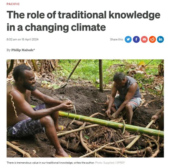 traditional knowledge