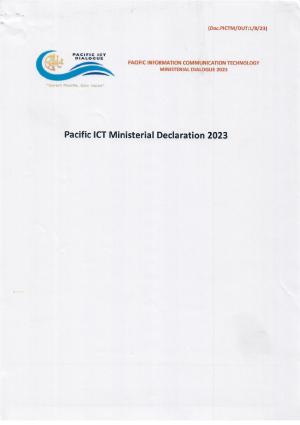 Pacific ICT Ministerial Declaration. Monday 28 August 2023. APEC Haus.pdf.jpeg